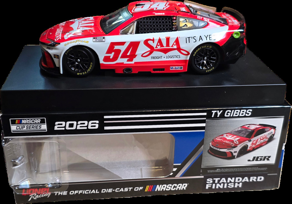 Ty Gibbs #54 SAIA Ltl. Freight 2026 Camry 1:24 Standard Finish Lionel Nascar